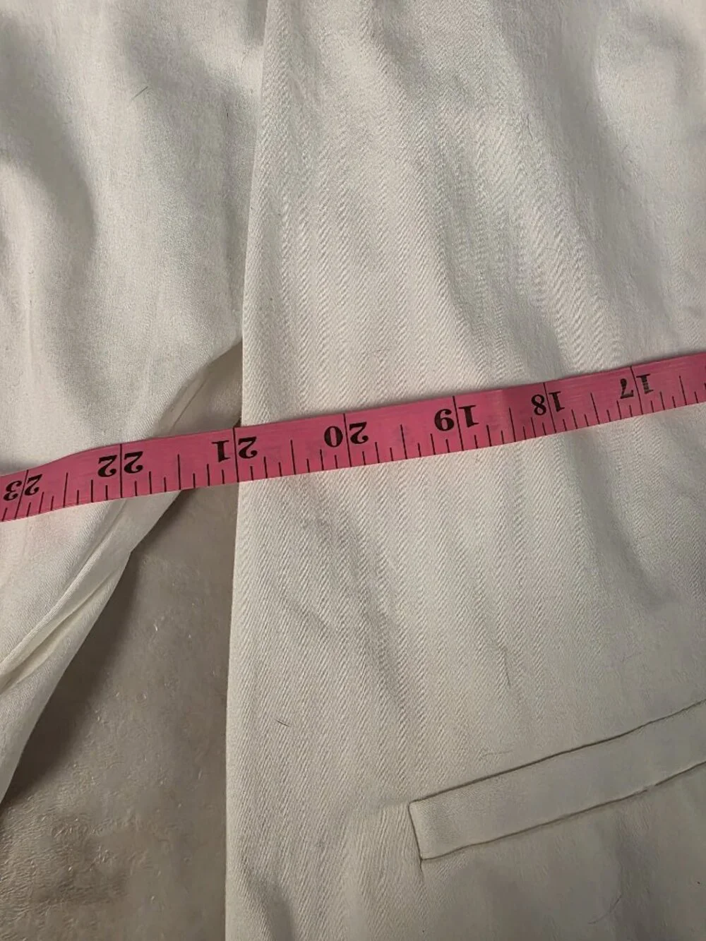 Avenue Plus 18 White Blazer Ruched 3/4 Sleeve Stretch Jacket - Picture 5 of 7